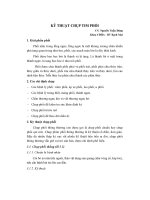 Kỹ thuật chụp tim phổi pptx