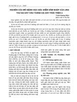 NGHIÊN CỨU MÔ BỆNH HỌC ĐẶC ĐIỂM XÂM NHẬP CỦA UNG THƯ DẠ DÀY VÀO THÀNH DẠ DÀY PHÍA TRÊN U docx