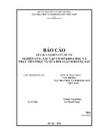 Nghiên cứu, xác lập cơ sở khoa học và thực tiễn phục vụ sửa đổi luật khoáng sản