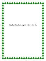 Các loại thức ăn tương tác “độc” với thuốc potx