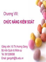 chức năng kiểm soát