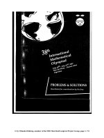 Toán Olympic quốc tế 1997 Tiếng Anh