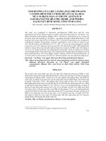ẢNH HƯỞNG CỦA LIỀU LƯỢNG PACLOBUTRAZOL VÀTHỜI ĐIỂM PHUN THIOURÊ LÊN SỰ RA HOA MÙA NGHỊCH MẬN AN PHƯỚC (SYZYGIUM SAMARANGENSE (BLUME) MERR. AND PERRY) TẠI HUYỆN BÌNH MINH, TỈNH VĨNH LONG doc