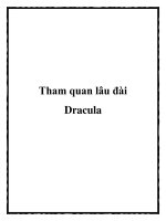Tham quan lâu đài Dracula docx