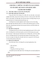 Tổ chức thực hiện công tác kế toán Vốn bằng tiền tại Xí nghiệp xếp dỡ Hoàng Diệu