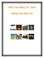 Đền Chử Đồng Tử - linh thiêng một tình yêu potx