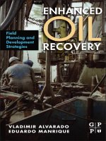 enhanced oil recovery field planning and development strategies