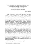 quan điểm quốc tế và khung phân tích tiếp cận và hưởng dụng giáo dục dành cho trẻ em từ góc độ quyền con người