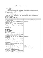 iáo án bài Sử dụng năng lượng chất đốt - Khoa học 5 - GV:L.N.Tân: