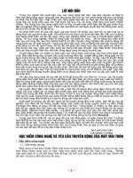 nghiên cứu thiết kế hệ thống truyền động một chiều sử dụng nguồn chỉnh lưu điều khiển thyristor cho động cơ quay chi tiết của máy mài tròn