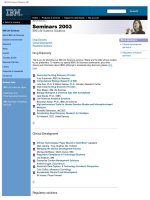 ibm life sciences seminars 2003