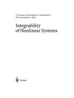 kosmann-schwarzbach y., grammaticos b., tamizhmani k.m. (eds.) integrability of nonlinear systems (springer lnp 638, 2004)(342s)
