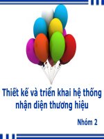 Thiết kế và triển khai hệ thống nhận diện thương hiệu nokia