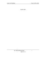 Một số giải pháp góp phần nâng cao hiệu quả sử dụng vốn kinh doanh tại công ty dệt may xuất khẩu thành công