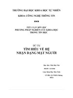 Tìm hiểu về hệ nhận dạng mặt người