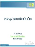 Chương 2. SẢN XUẤT BỀN VỮNG pdf