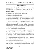 Tín dụng ngân hàng đối với doanh nghiệp vừa và nhỏ tại BIDV CN TPHCM