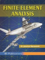 finite element analysis g. lakshmi narasaiah