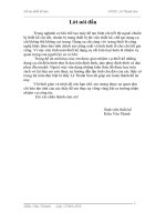 Đồ án thiết kế dao