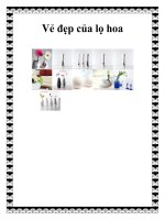 Vẻ đẹp của lọ hoa potx