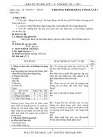 Giáo an tin học lớp 7 kì I