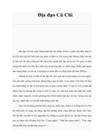 Địa đạo Củ Chi docx