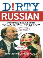 dirty russian. everyday slang