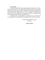 Thực trạng và giải pháp cải thiện hoạt động tín dụng doanh nghiệp tại ngân hàng nông nghiệp và phát triển nông thôn tỉnh thanh hóa