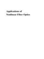 agrawal, g. p. (2001). applications of nonlinear fiber optics