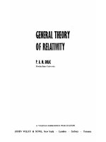 general theory of relativity