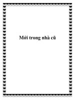 Mới trong nhà cũ docx