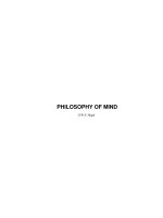 hegel, georg - philosophy of mind
