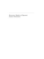 recursive models of dynamic linear economies by hansen and sargent 2005 (526 pages)