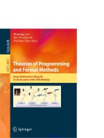theories of programming and formal methods