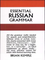 essential russian grammar