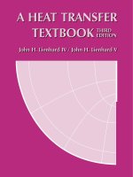 Heat transfer textbook 3rd edition ~ team tolly
