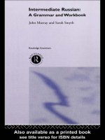 intermediate russian a grammar and workbook