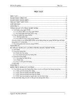 đồ án : phương pháp và kĩ thuật gom lưu lượng và đánh giá công nghệ  WDM: