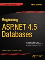 beginning asp.net 4.5 databases 3rd edition