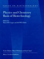 physics and chemistry basis of biotechnology - de cuyper & bulte