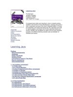 o'reilly - learning java