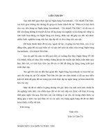 Phân tích tình hình cho vay tiêu dùng tại ngân hàng Sacombank - Chi nhánh Thủ Đức