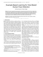 example based learning for view-based  sung-poggio-ieee-pami-1998