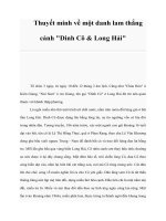 Thuyết minh về một danh lam thắng cảnh "Dinh Cô & Long Hải" pot