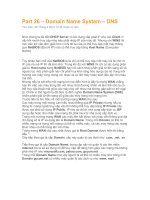 Giáo án - Bài giảng học tập công nghệ thông tin: dns trong windows server 2003 và cách sữ dụng