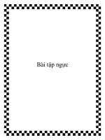 Bài tập ngực pptx