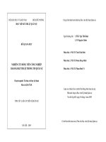 Nghiên cứu động viên công nghiệp bảo đảm kỹ thuật thông tin quân sự