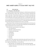 Tài liệu Kỹ thuật lập trình - Chương 12: Điều khiển khóa và giao thức mã hóa