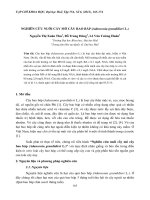 NGHIÊN CỨU NUÔI CẤY MÔ CÂY BAO BÁP (Adansonia grandidieri L.) pot