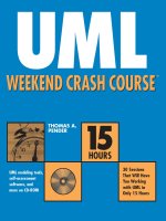 wiley and sons - uml weekend crash course